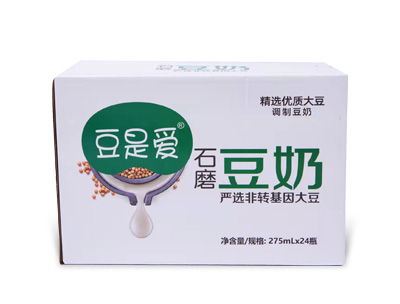 豆是爱石磨豆奶275ml*24