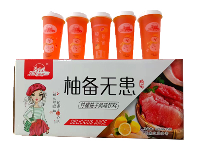 欢乐喜剧人柠檬柚子味饮料620ml